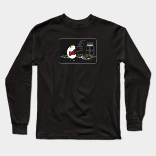 The Pedalmeister (Black) Long Sleeve T-Shirt